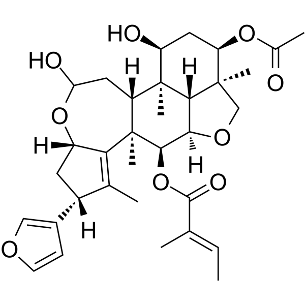 1-Deacetylnimbolinin B Chemical Structure