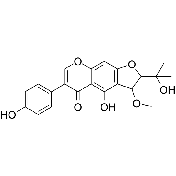 Anagyroidisoflavone A Chemical Structure