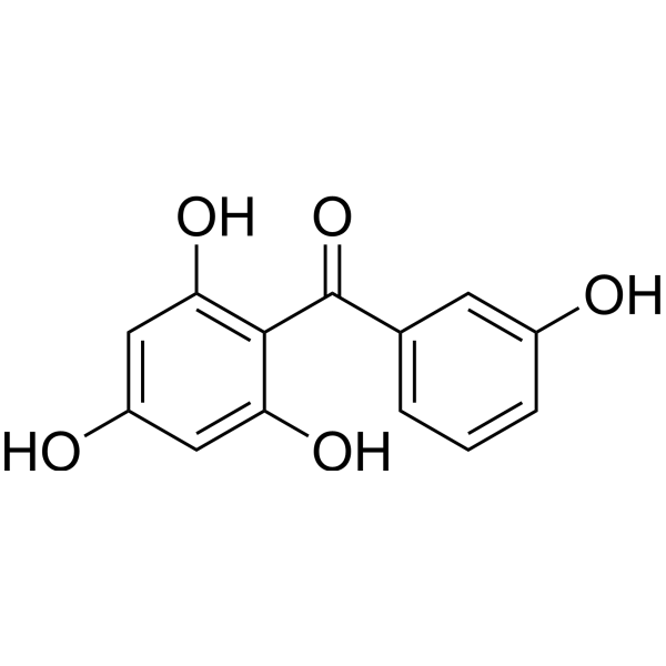 2,3',4,6-Tetrahydroxybenzophenone Chemical Structure