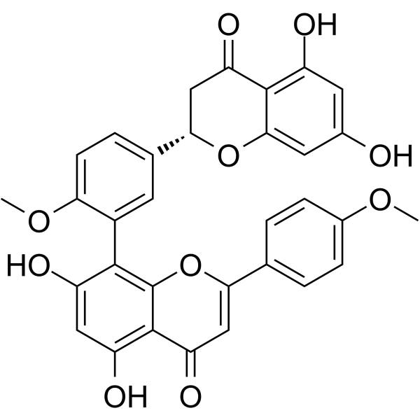 2,3-Dihydroisoginkgetin Chemical Structure