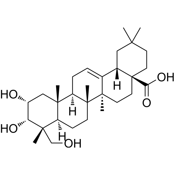 Isoarjunolic acid Chemical Structure