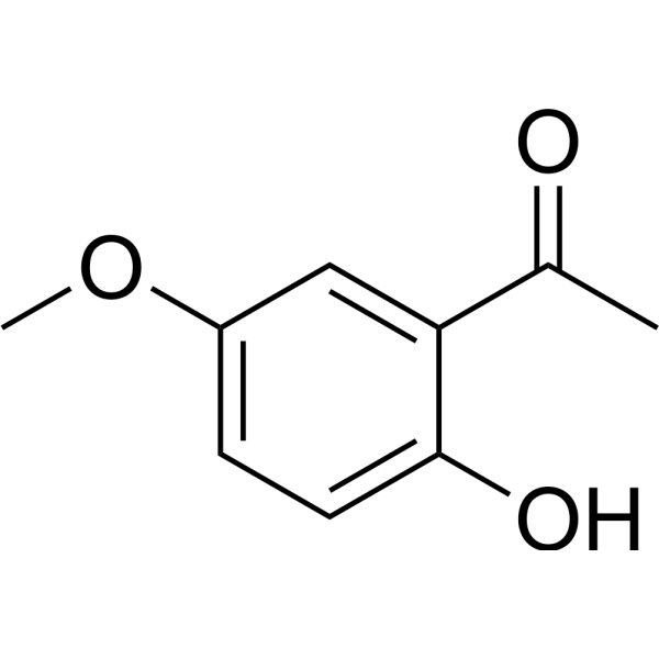 2′-Hydroxy-5′-methoxyacetophenone Chemical Structure