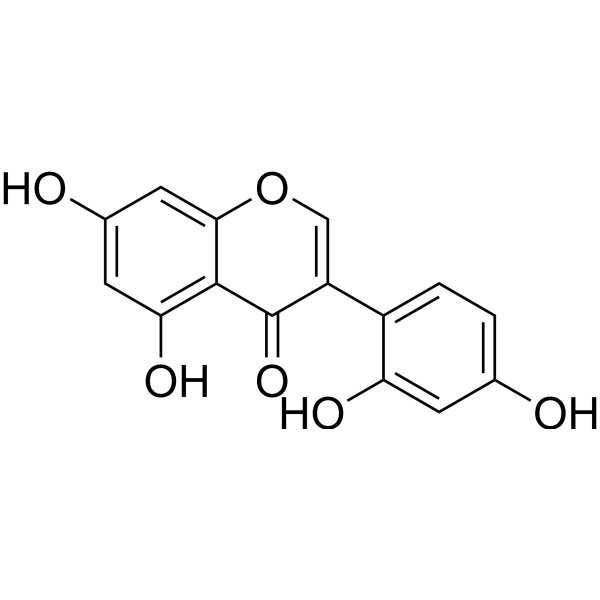 2′-Hydroxygenistein Chemical Structure