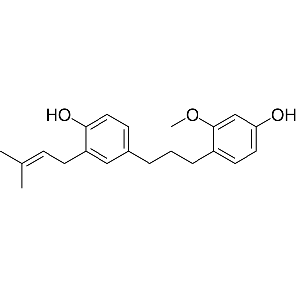 1-(4-Hydroxy-2-methoxyphenyl)-3-(4-hydroxy-3-prenylphenyl)