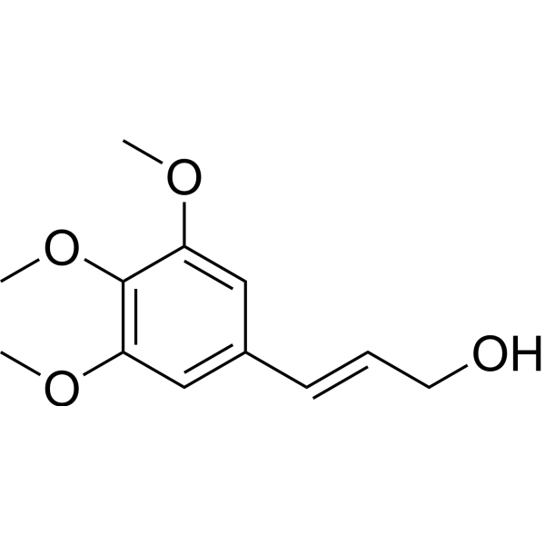 trans-3,4,5-Trimethoxycinnamyl alcohol Chemical Structure