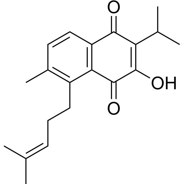 12-Hydroxysapriparaquinone Chemical Structure