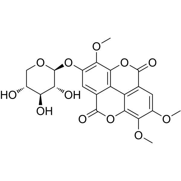 3,7-Di-O-methylducheside A Chemical Structure