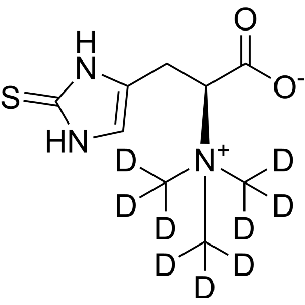 Ergothioneine-d<sub>9</sub> Chemical Structure
