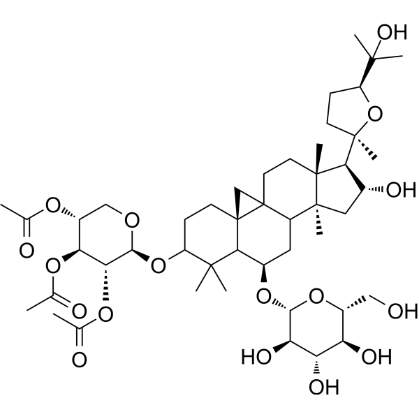 Acetylastragaloside I Chemical Structure