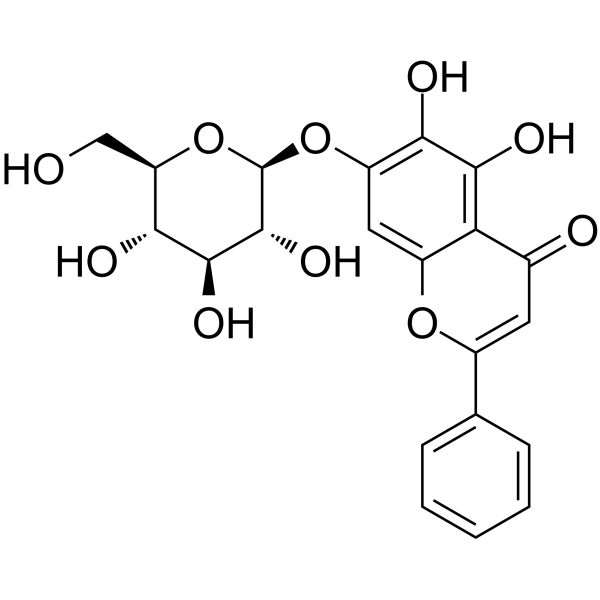 Oroxin A Chemical Structure