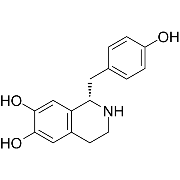 (S)-Higenamine Chemical Structure