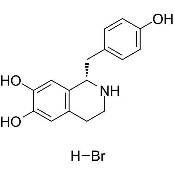 (S)-Higenamine hydrobromide Chemical Structure