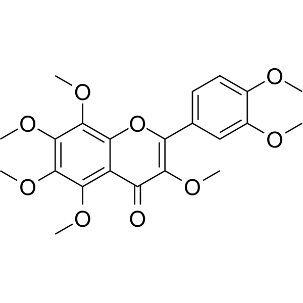 3,​5,​6,​7,​8,​3',​4'-​Heptemthoxyflavone Chemical Structure