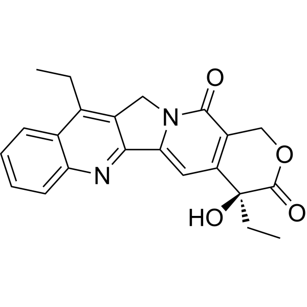 7-Ethylcamptothecin Chemical Structure