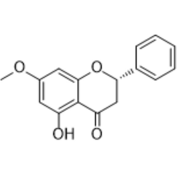 Pinostrobin Chemical Structure