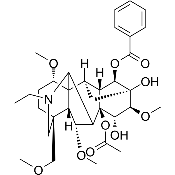 3-Deoxyaconitine Chemical Structure