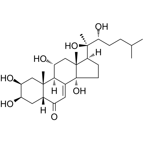 Ajugasterone C Chemical Structure