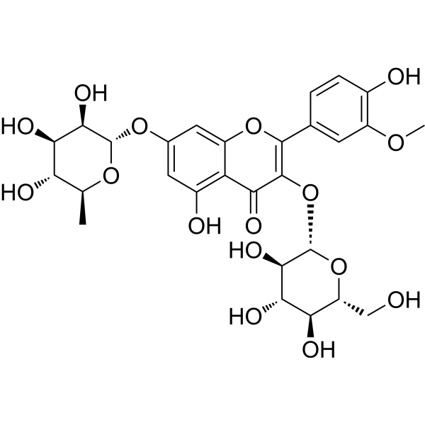 <em>Isorhamnetin</em> 3-glucoside-7-rhamnoside