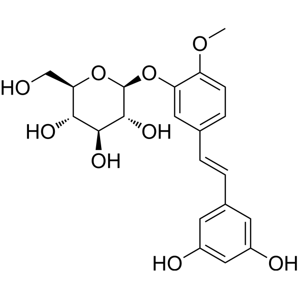Rhapontigenin 3'-<em>O</em>-glucoside