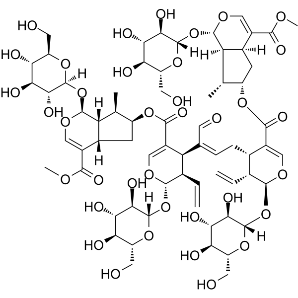 Dipsanoside B Chemical Structure