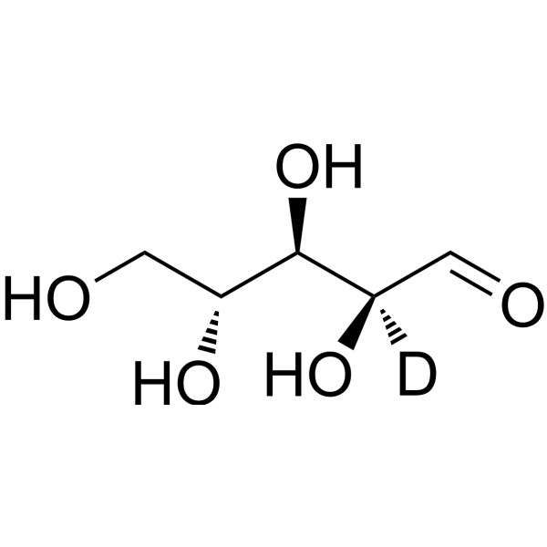 Arabinose-d-1 Chemical Structure