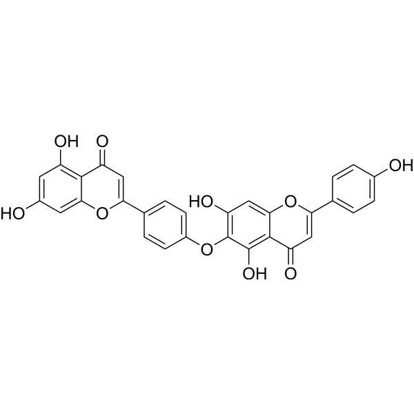 Hinokiflavone Chemical Structure