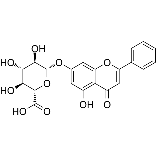Chrysin-7-O-<em>glucuronide</em>