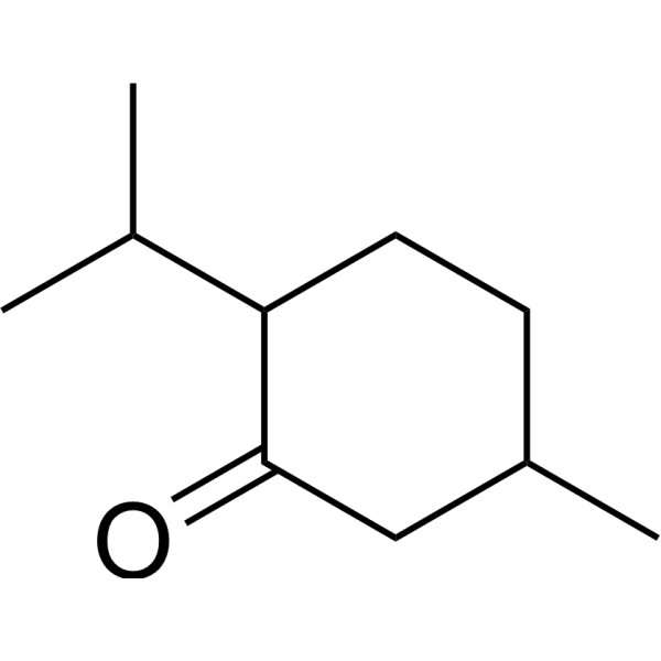 Menthone Chemical Structure