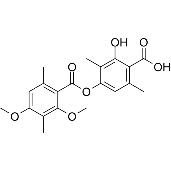 Diffractaic acid Chemical Structure