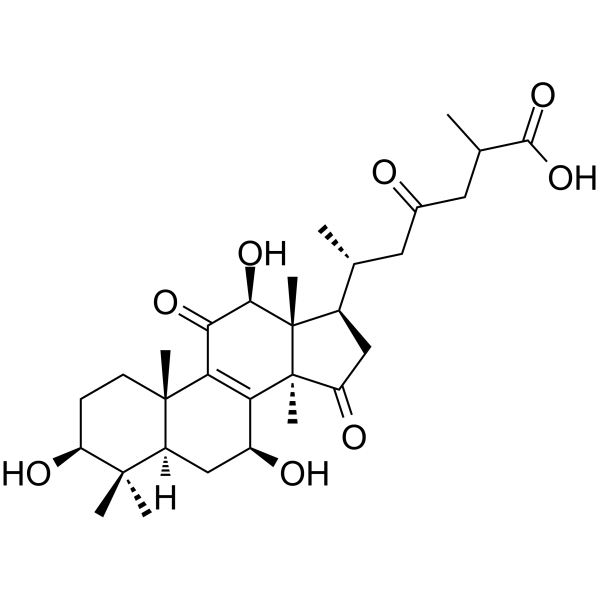Ganoderic acid G Chemical Structure