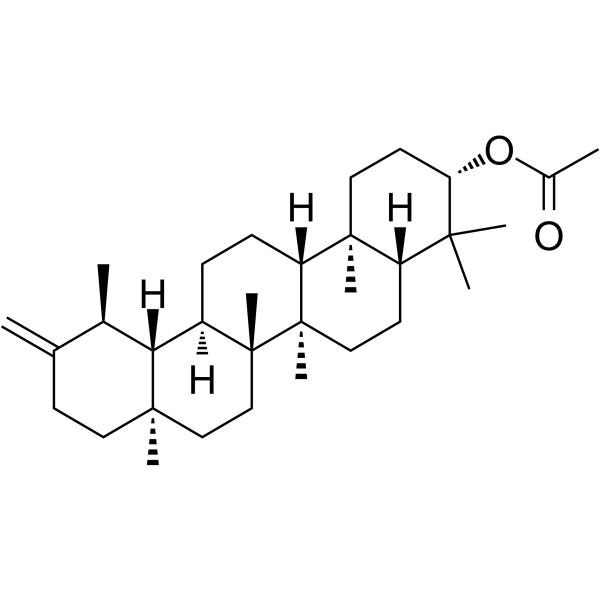 Taraxasteryl acetate Chemical Structure