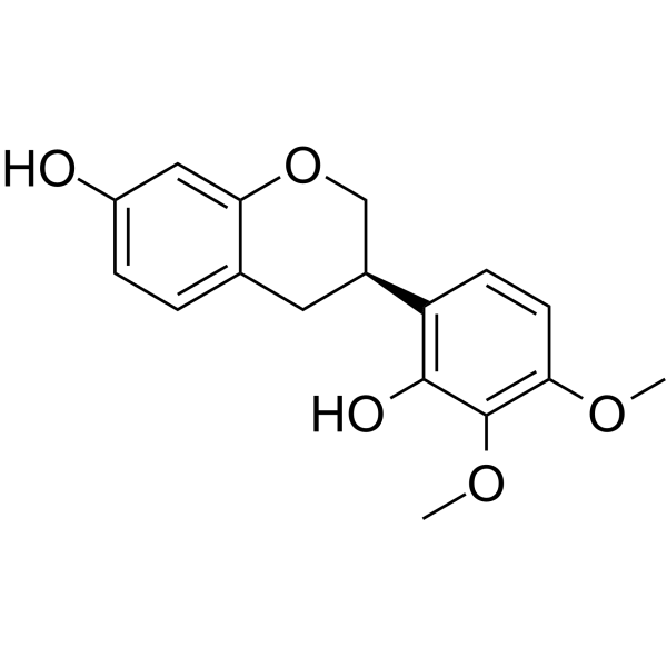 (R)-Isomucronulatol Chemical Structure