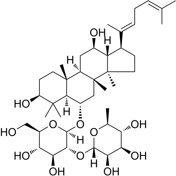 Ginsenoside F4 Chemical Structure