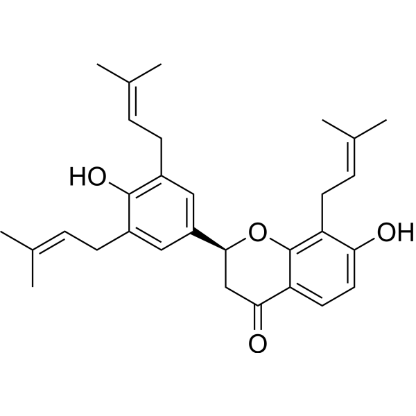 Sophoranone Chemical Structure