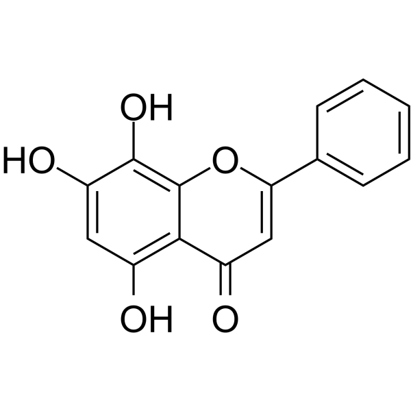 Norwogonin Chemical Structure