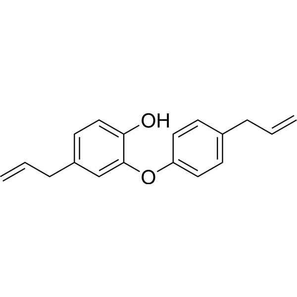 Isomagnolol Chemical Structure