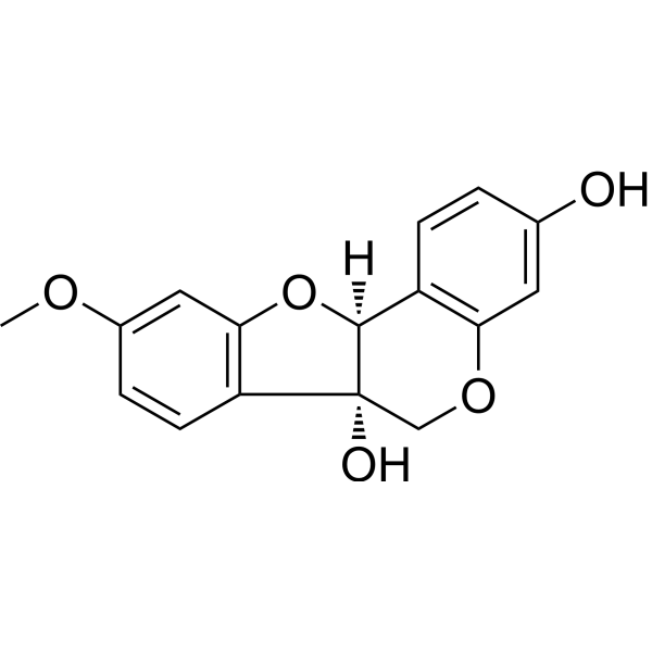6a-Hydroxymedicarpin Chemical Structure