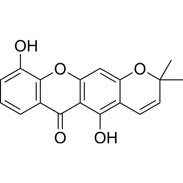 6-Deoxyjacareubin Chemical Structure