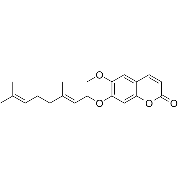 7-O-Geranylscopoletin Chemical Structure