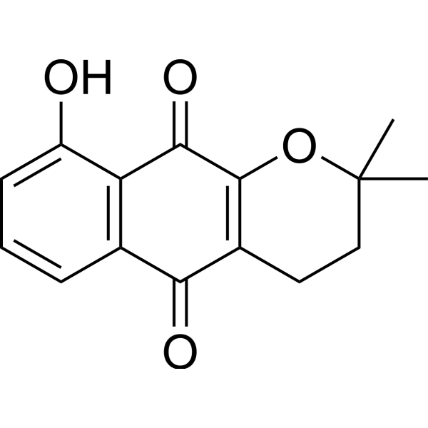 9-Hydroxy-α-lapachone Chemical Structure