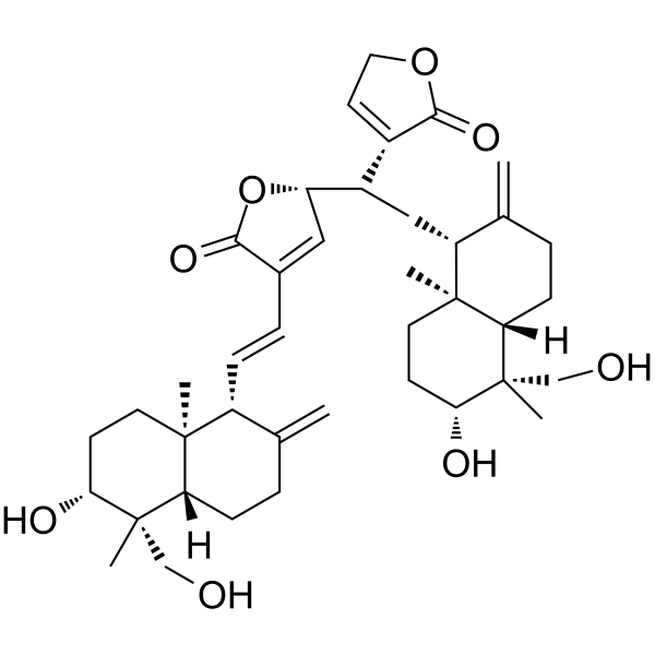 Bisandrographolide C Chemical Structure