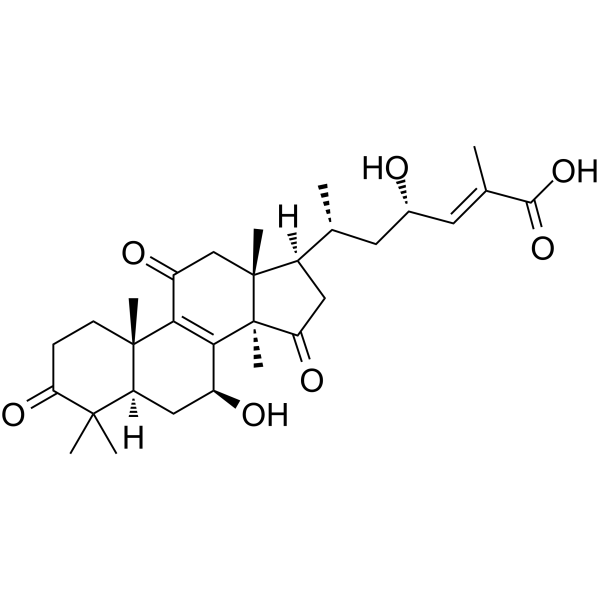 Ganoderic acid LM2 Chemical Structure