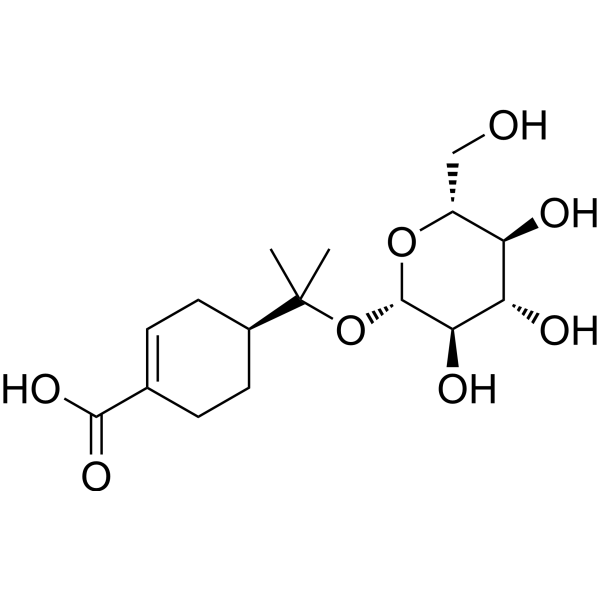 Oleuropeic acid 8-O-glucoside Chemical Structure