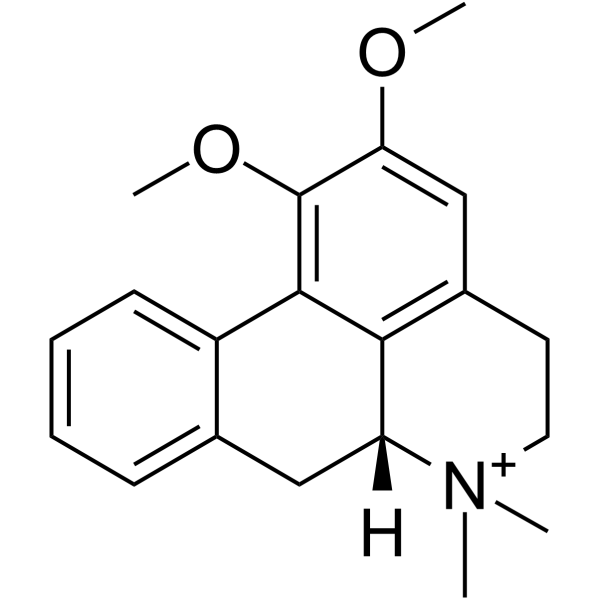 N-Methylnuciferine Chemical Structure