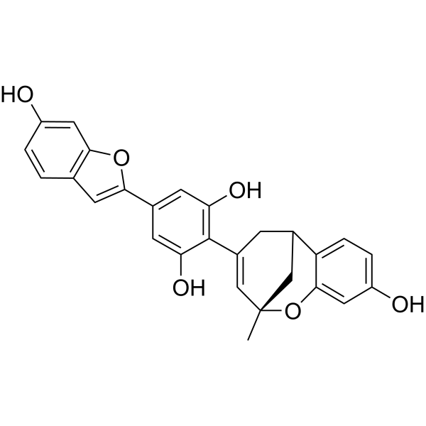 Mulberrofuran H Chemical Structure