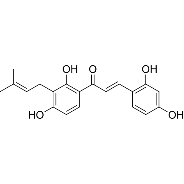 Morachalcone A Chemical Structure
