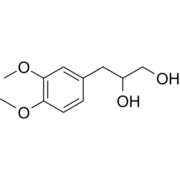Methyleugenolglycol Chemical Structure