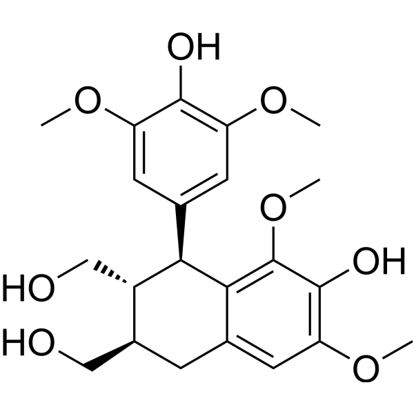 Lyoniresinol Chemical Structure