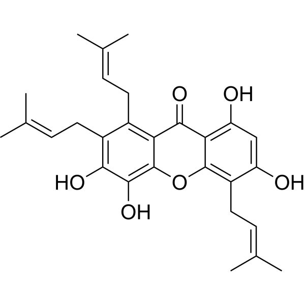 Isogarciniaxanthone E Chemical Structure