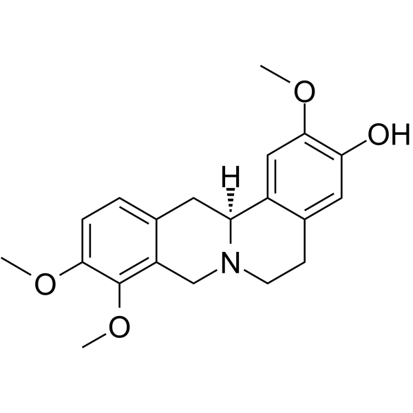 (-)-Corypalmine Chemical Structure